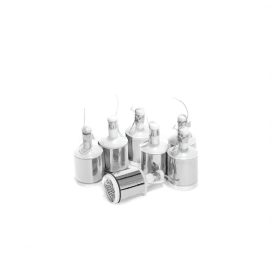 Silver Foil Party Poppers 